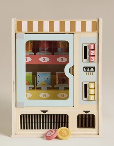 Hapello wooden vending machine - wooden,