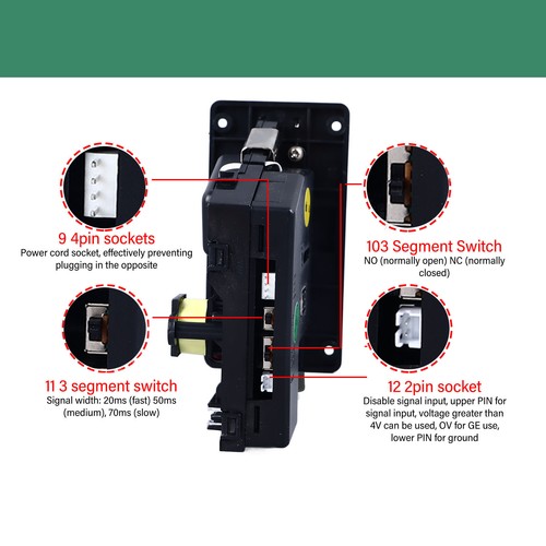 Coin operated multi currency - multi,