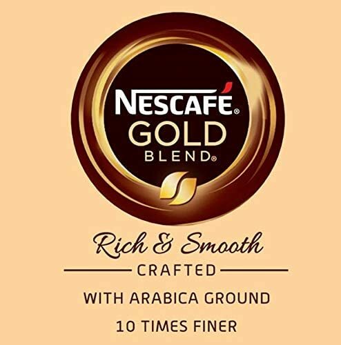 Nescafe gold blend - blend, white