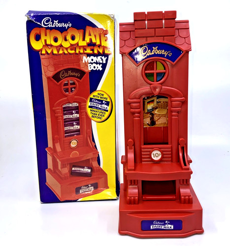 Cadburys chocolate money box - cadburys,