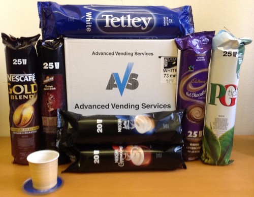 Case 73mm incup vending - case,