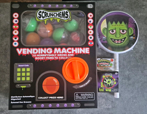 Scrunchems halloween vending - scrunchems,