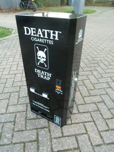 Death cigarettes vending - death,