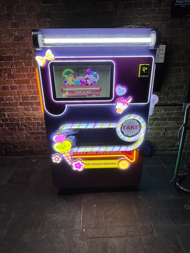 Automated ice cream - cream, vending