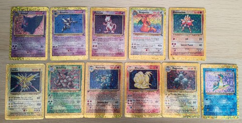 Prism holo pokemon fossil - holo, /