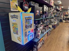 Pokemon vending machine