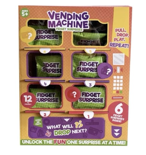 Fidget surprises toy vending - surprises,
