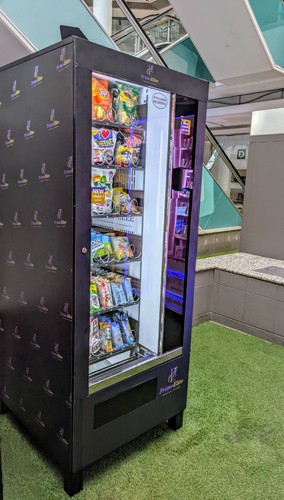 Black combi vending machine - combi,