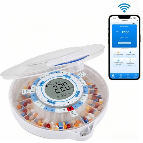 Automatic tablet box day - box,