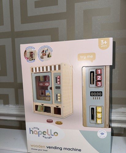 Hapello wooden vending machine - wooden,
